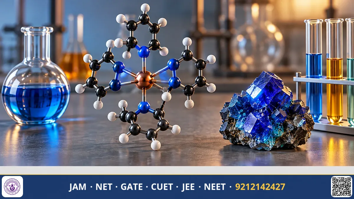Coordination complexes, crystal lattice models, and transition metal salt solutions in glass beakers