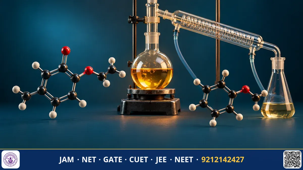 Classic synthetic organic transformations written across a chalkboard with named reaction pathways