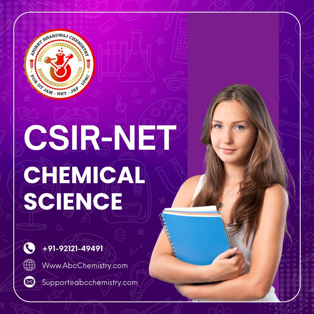 CSIR NET Chemical Science coaching at ABC Chemistry in Delhi