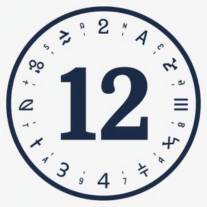12 Maths logo