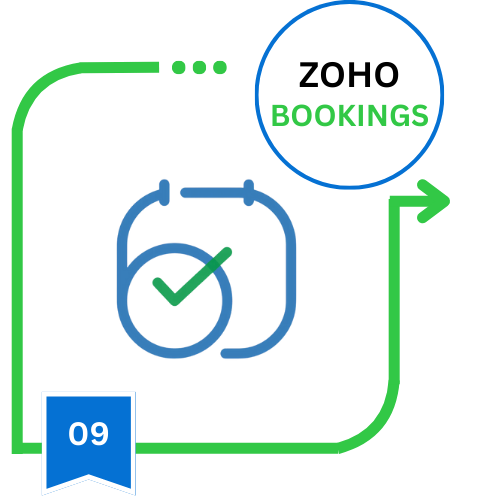 Zoho Bookings appointment scheduling and calendar management software