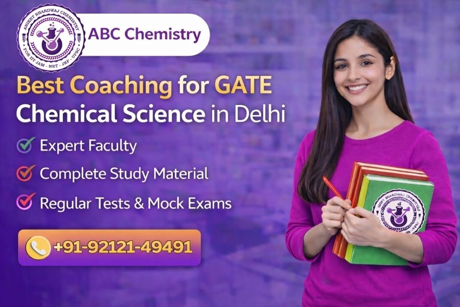 Best Coaching for GATE Chemical Science Coaching in Delhi