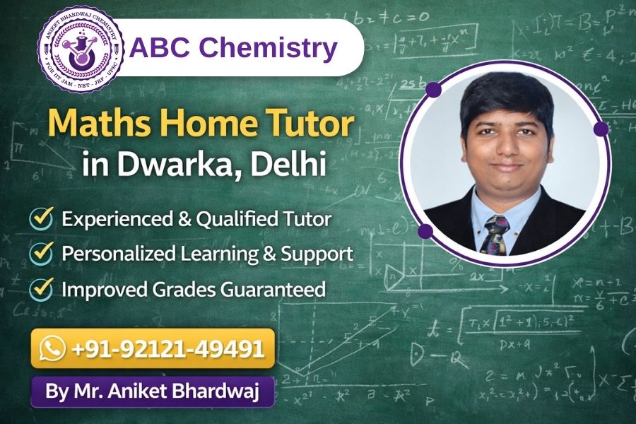 Maths home tutor in dwarka, delhi