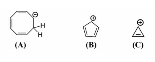 Carbocations aromaticity question