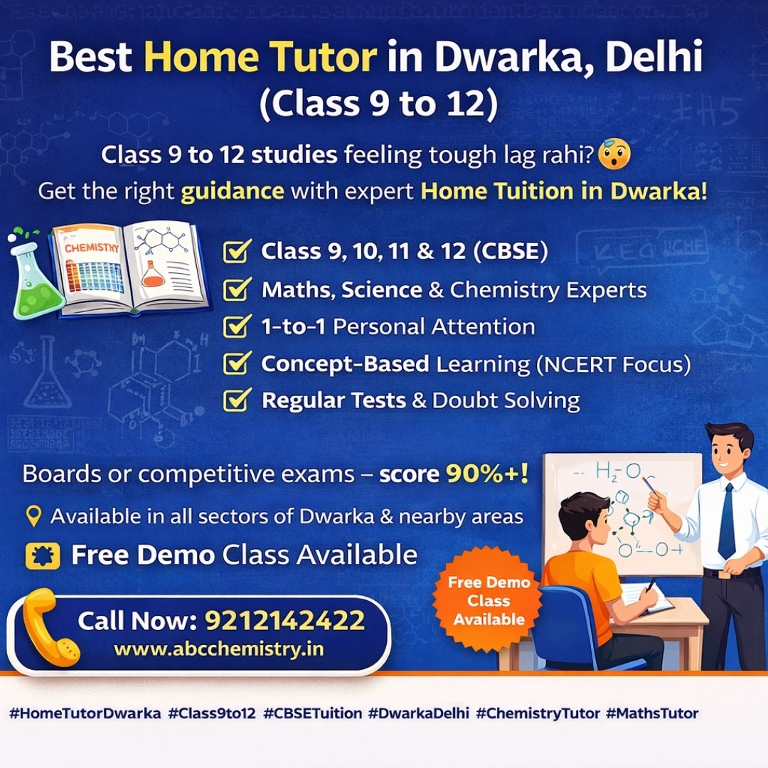 Best Home tutor in Dwarka Delhi