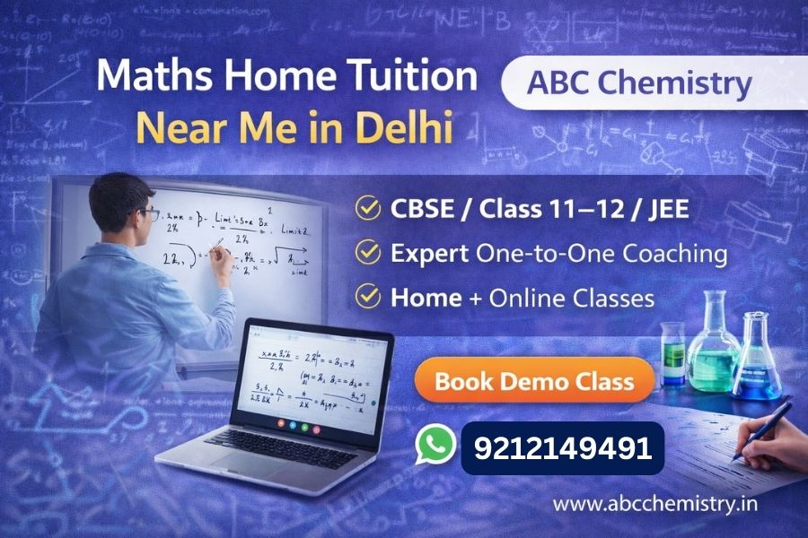Maths home tuition near me in Delhi