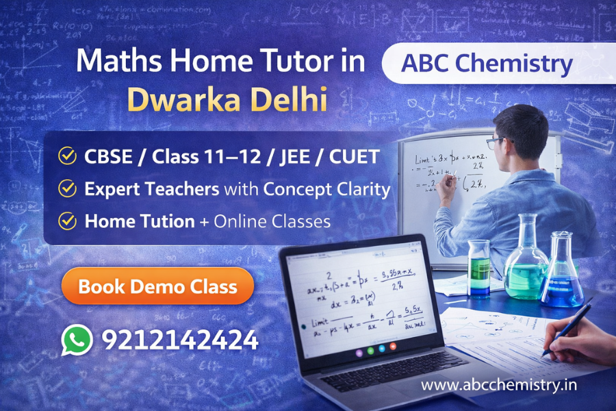 Maths home tutor in Dwarka Delhi