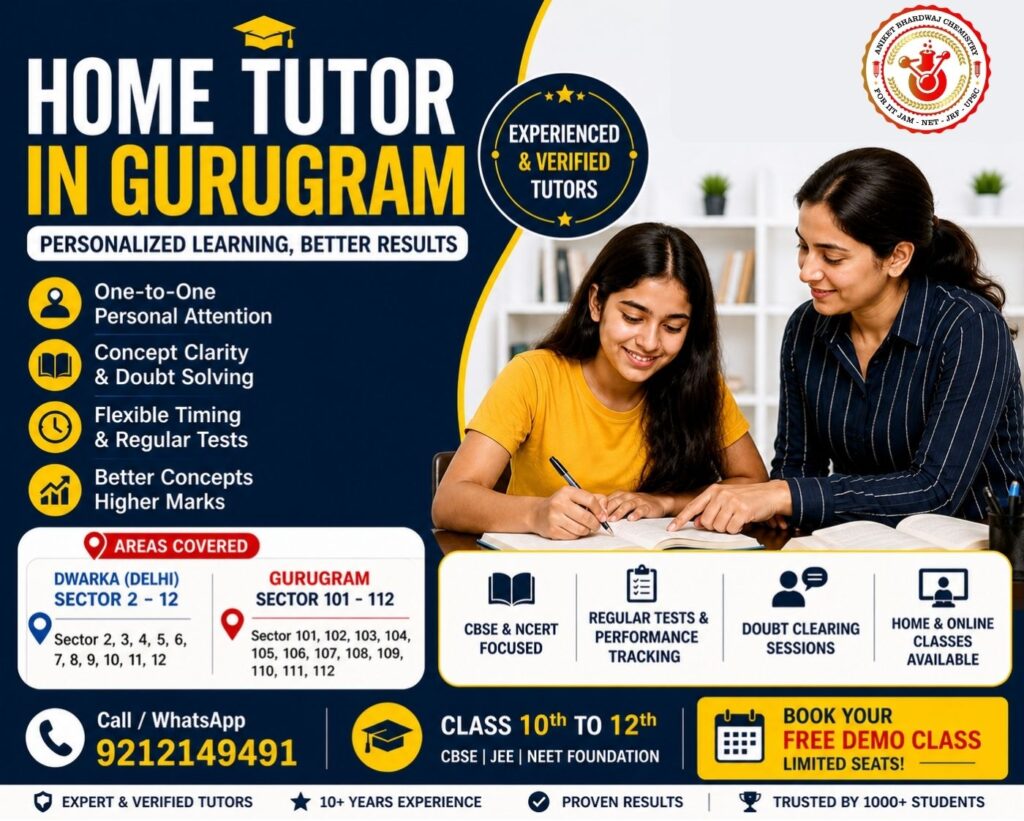 Best Home Tutor in Gurugram